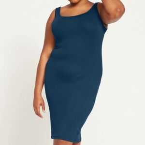 NWT Universal Standard Foundation Tank Dress BLACK XL